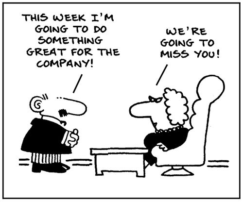 'This week I'm going to do something great for the company.'