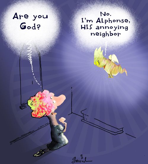 'Are you God?'