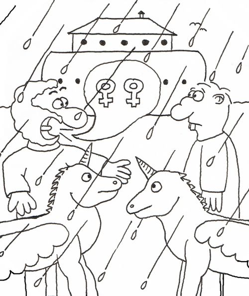 Evidently Noah had at least one incompetent assistant.