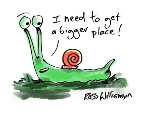 'I need to get a bigger place.'