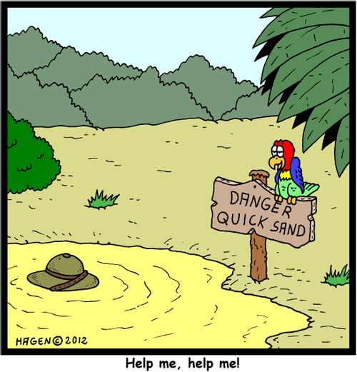 'Help me, help me!'