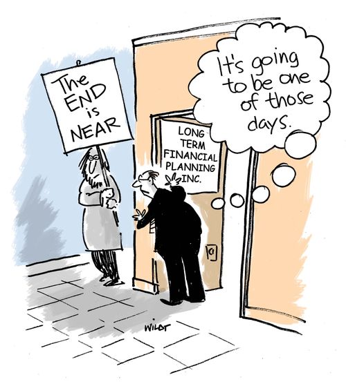 'It's going to be one of those days.'