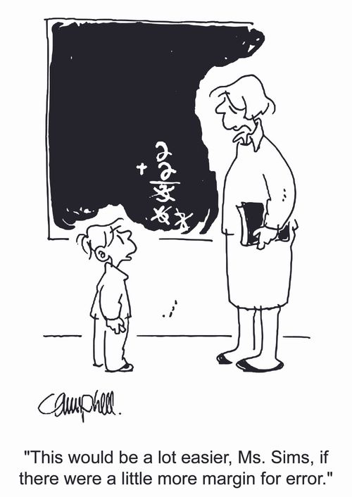 'This would be a lot easier, Ms. Sims, if there were a little more margin for error.'