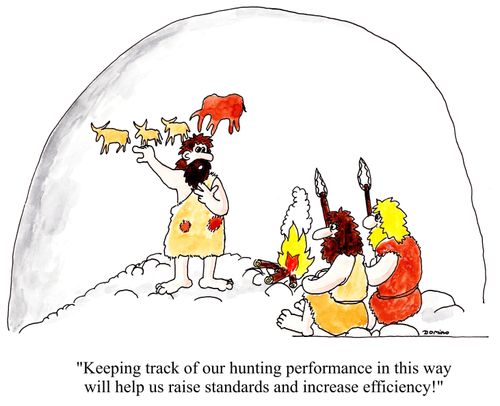 'Keeping track of our hunting performance in this way will help us raise standards and increase efficiency!'