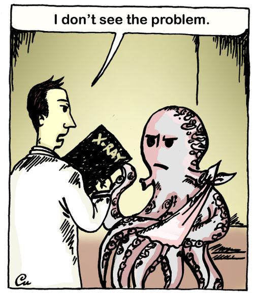 'I don't see the problem.'