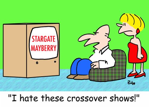 'I hate these crossover shows!'