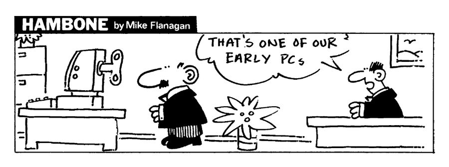 STRIP Hambone: Wind up computer
