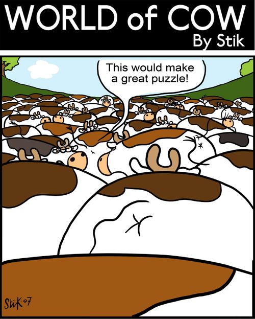 This would make a great puzzle!