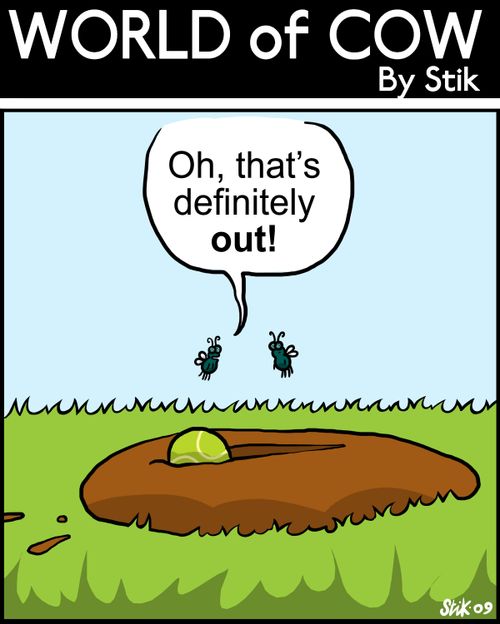 Oh, that's definitely out!