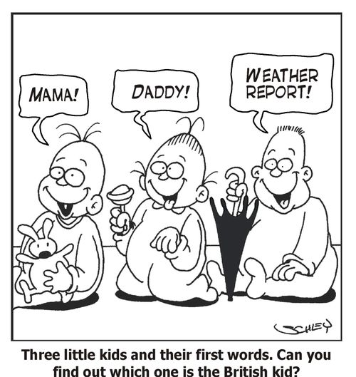 'Three little kids and their first words. Can you find out which one is the British kid?'