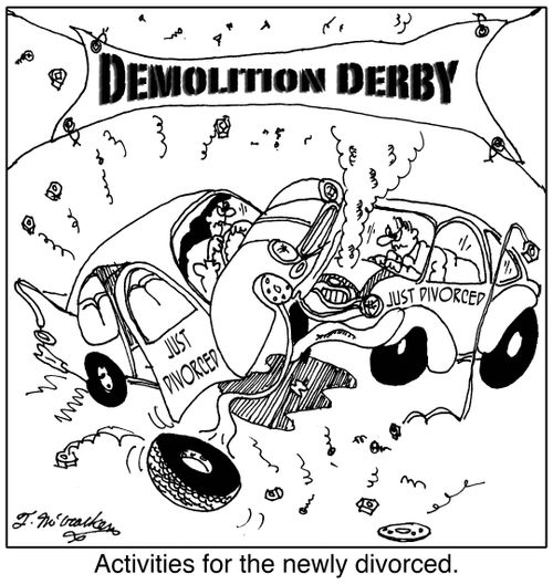 Activities for the newly divorced.