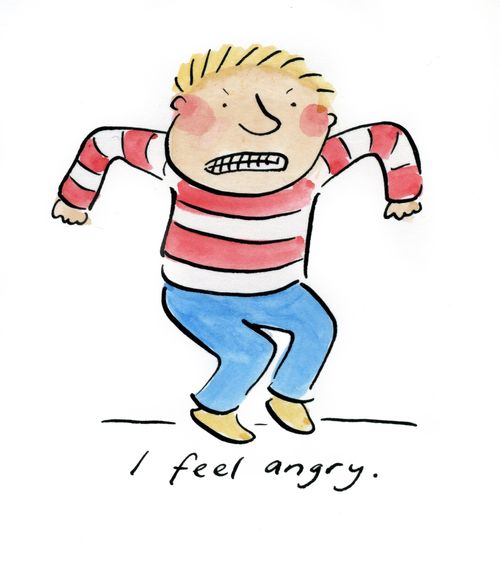 I feel angry