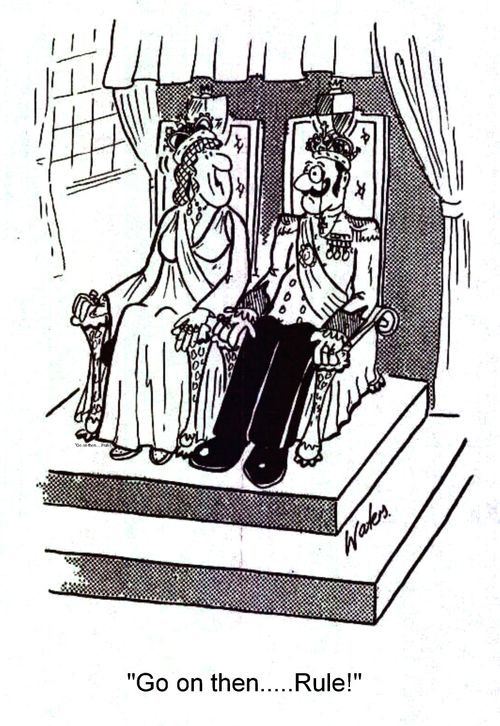 'Go on then.....Rule!'