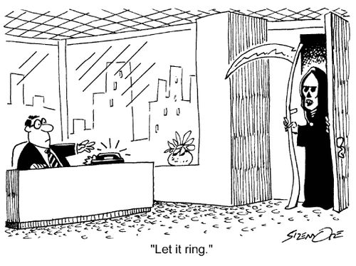 Death: 'Let it ring.'