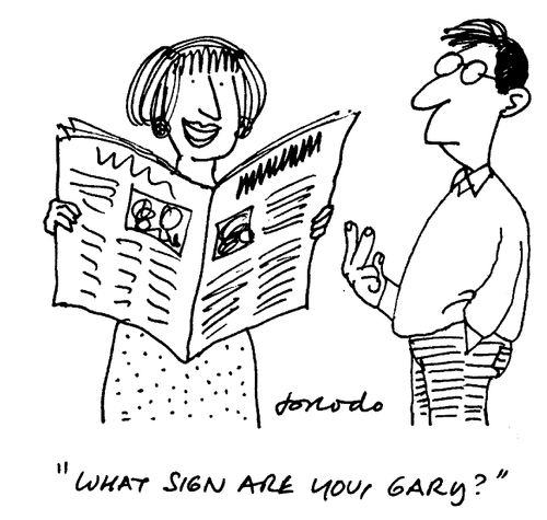 "What sign are you, Gary?"
