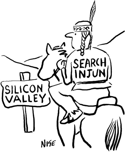 Search Injun in Silicon Valley