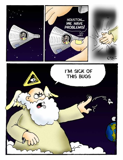 "I'm sick of these bugs"