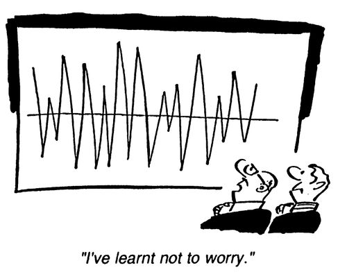 "I've learnt not to worry."