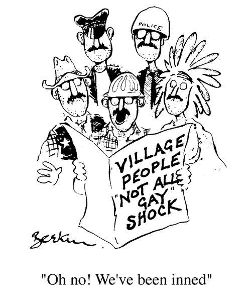 "Oh no, we've been inned."