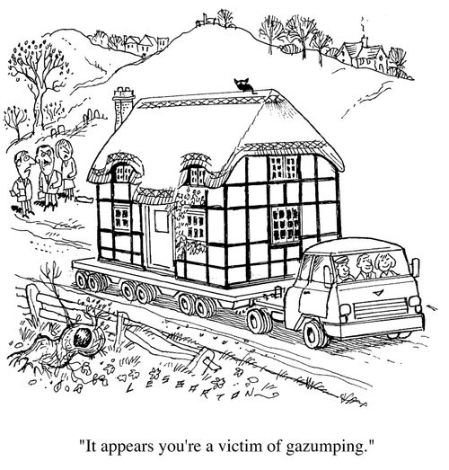 "It appears your a victim of gazumping."