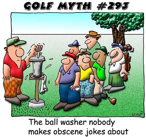 Golf Myth #293--Ball Washer