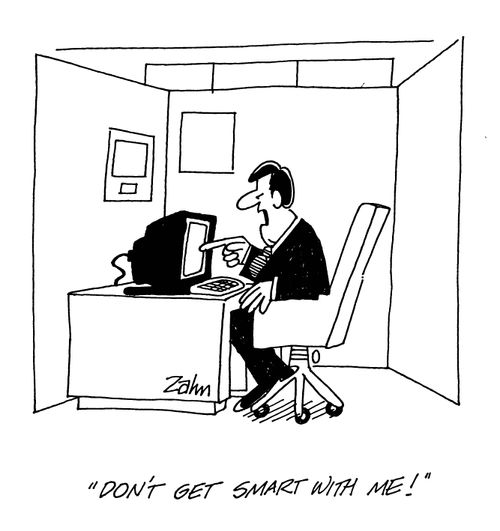 'Don't get smart with me!'