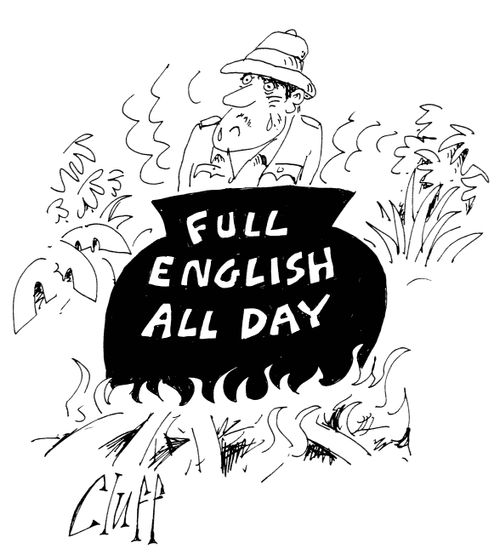 Full English all day.