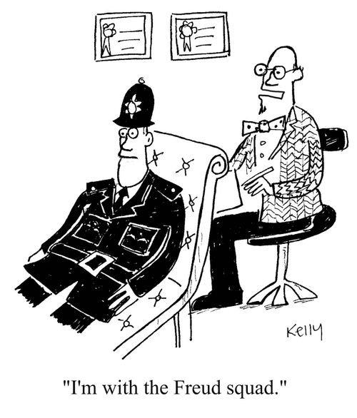 "I'm with the Freud squad."