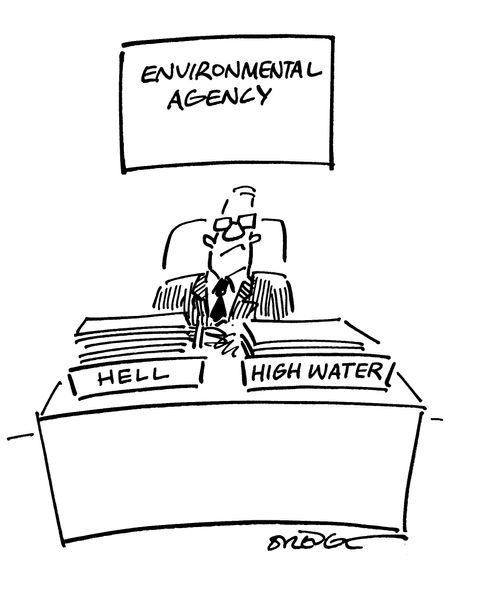 Hell and high water.