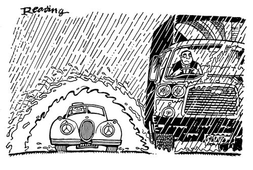 Lucky car.