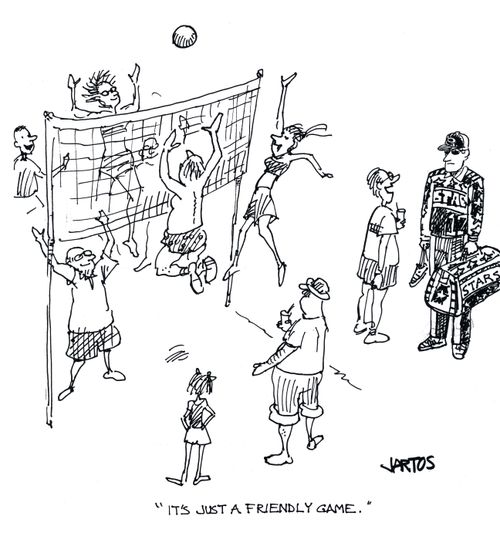'It's just a friendly game.'