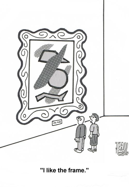 'I like the frame.'