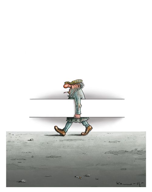 Man carrying space