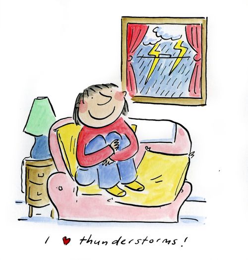 I love thunderstorms!