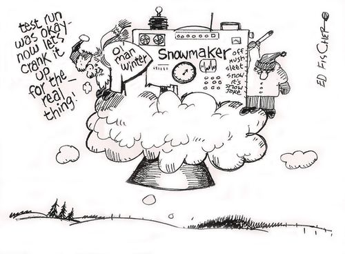 Snow maker.