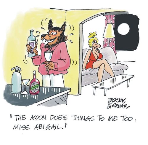 "The moon does things to me too, Miss Abigail."