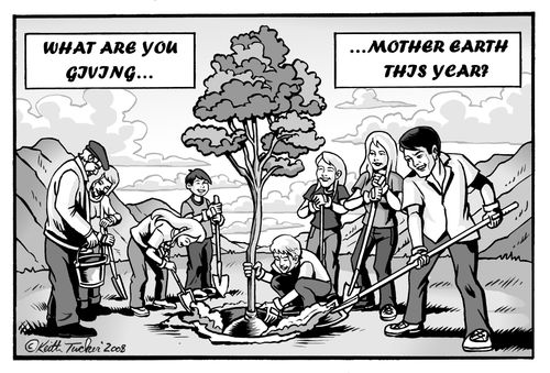 What are you giving Mother Earth this year?