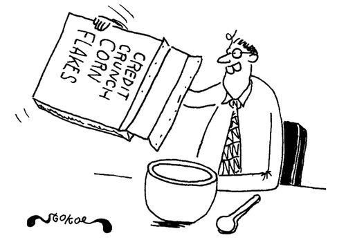 Credit Crunch Corn Flakes.