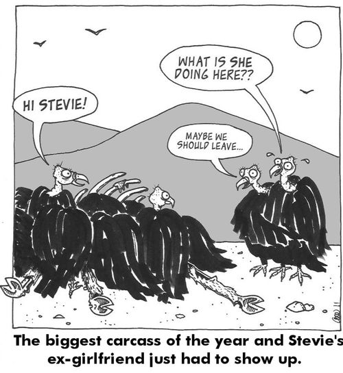 The Biggest Carcass of the Year and Stevie's ex-girlfriends just had to show up.