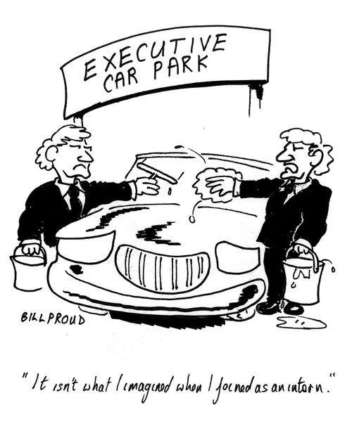 'It isn't what I imagined when I joined as an intern.'