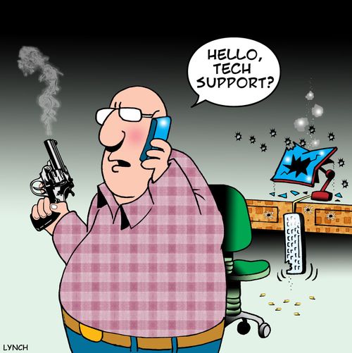 'Hello, Tech Support?'