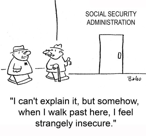 'I can't explain it, but somehow, when I walk past here, I feel strangely insecure.'