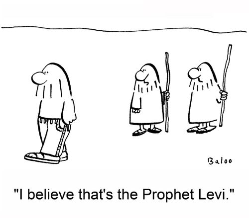 'I believe that's the Prophet Levi.'