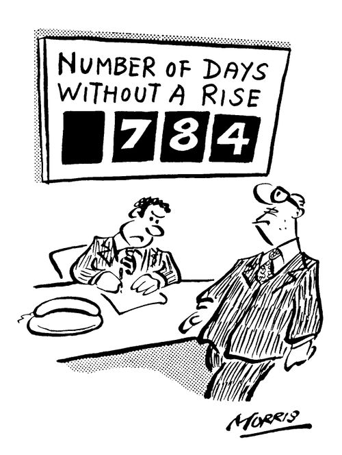 Number of Days Without a Rise