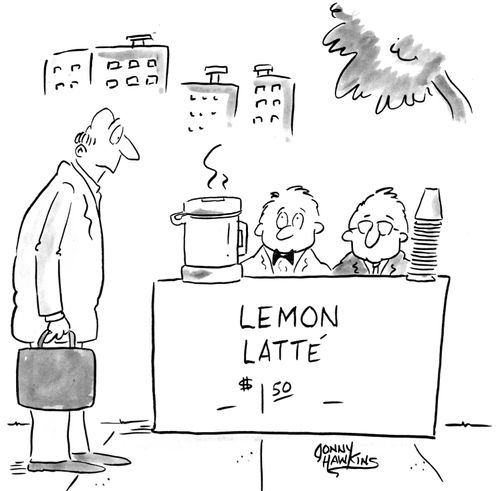 Selling lemon latt�