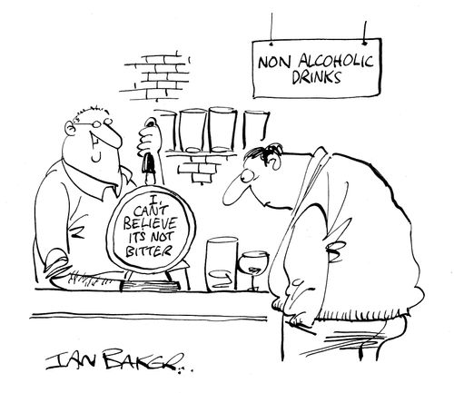 Non-alcoholic drinks.