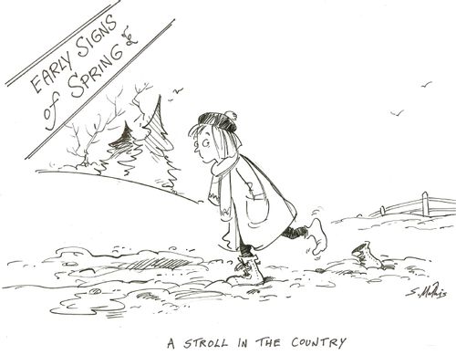 (Early Signs of Spring #2) A stroll in the country