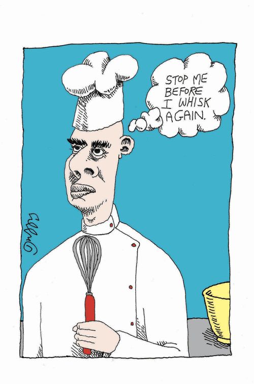 'Stop me before I whisk again,'