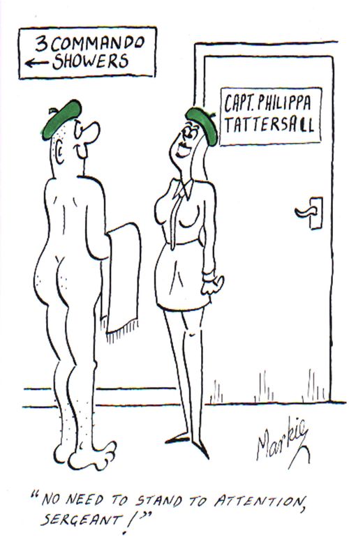 'No need to stand to attention, Sergeant!' - Philippa Tattersall, first female Green Beret.