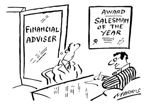Financial Adviser has Salesman of the Year Award in Office